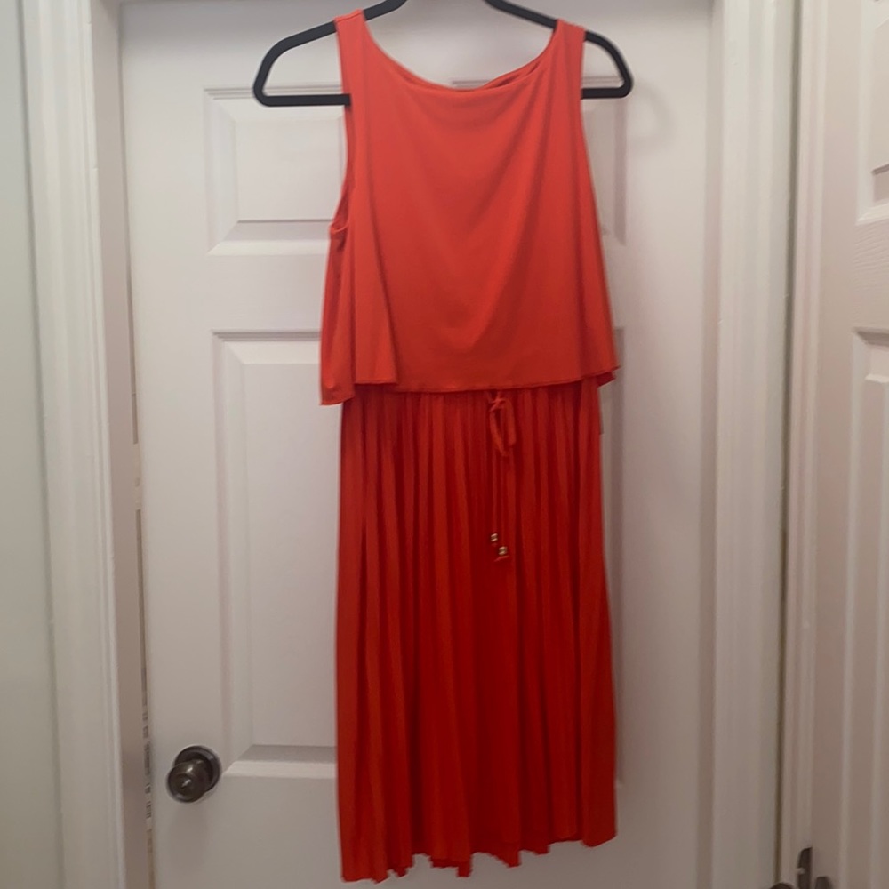 Ivanka Trump Orange Dress